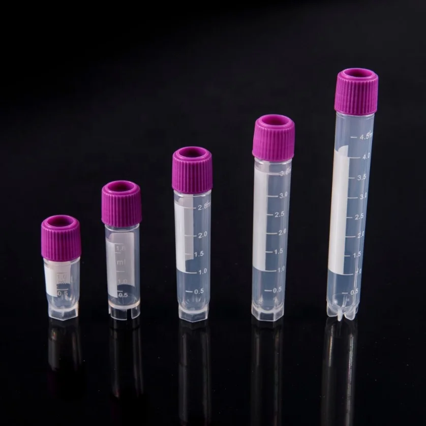 3.0ML Plastic Clear Cryo Tube With Internal Cp Could Freezing Tube