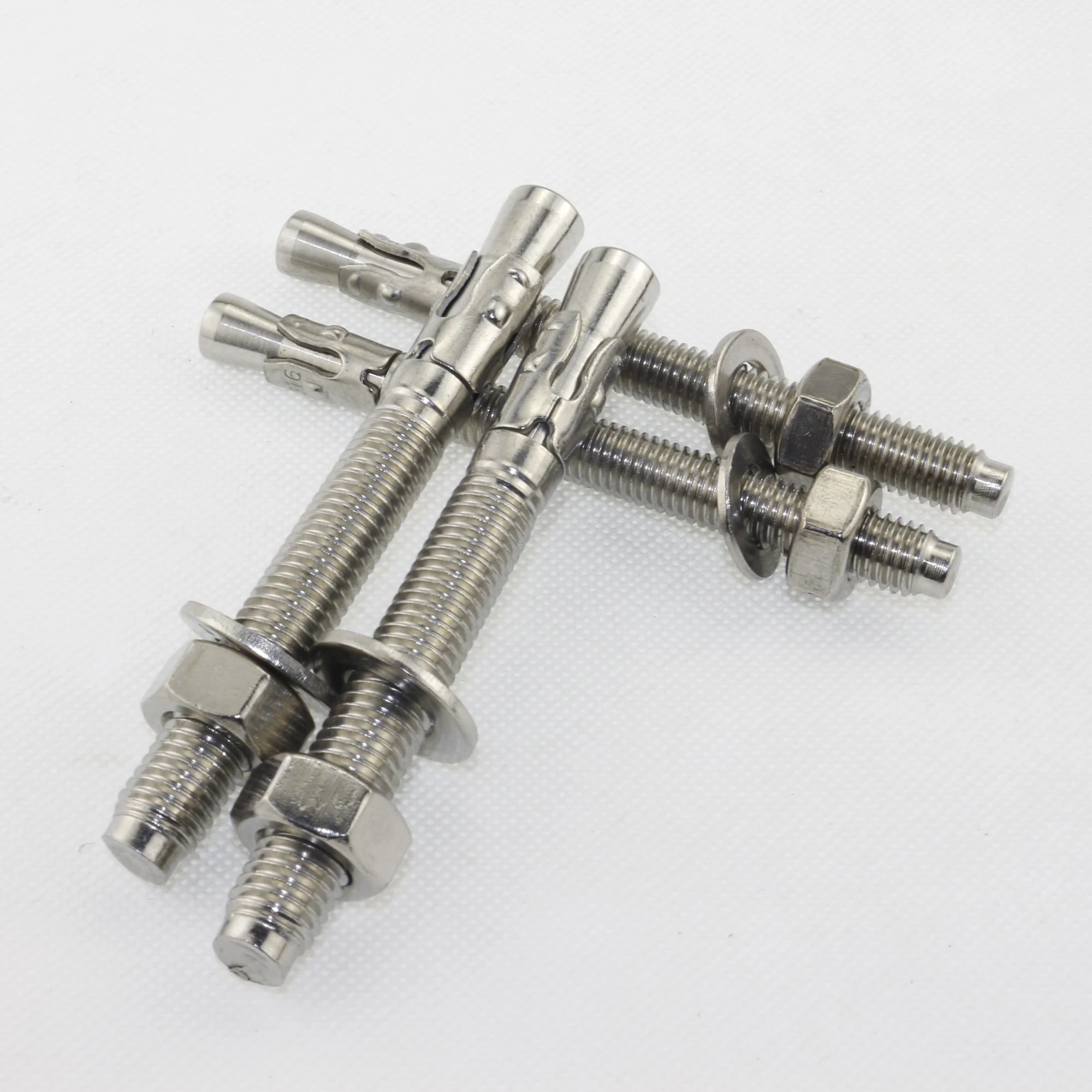 Stainless Steel Clear Zinc Wedge Anchor Bolt Car Repair Gecko