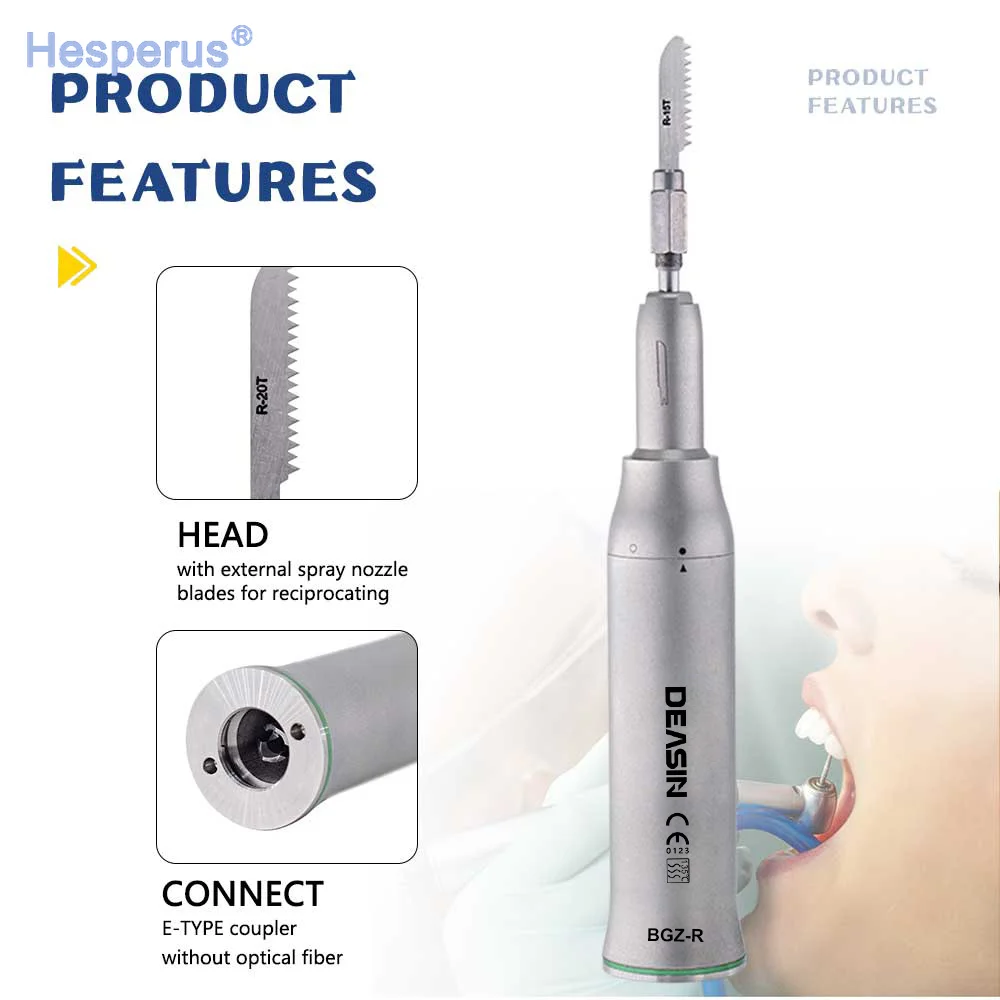 Dental Tool Surgical Oscillating Saw straight Low Speed Handpiece Bone Harvesting Oral Surgery Straight