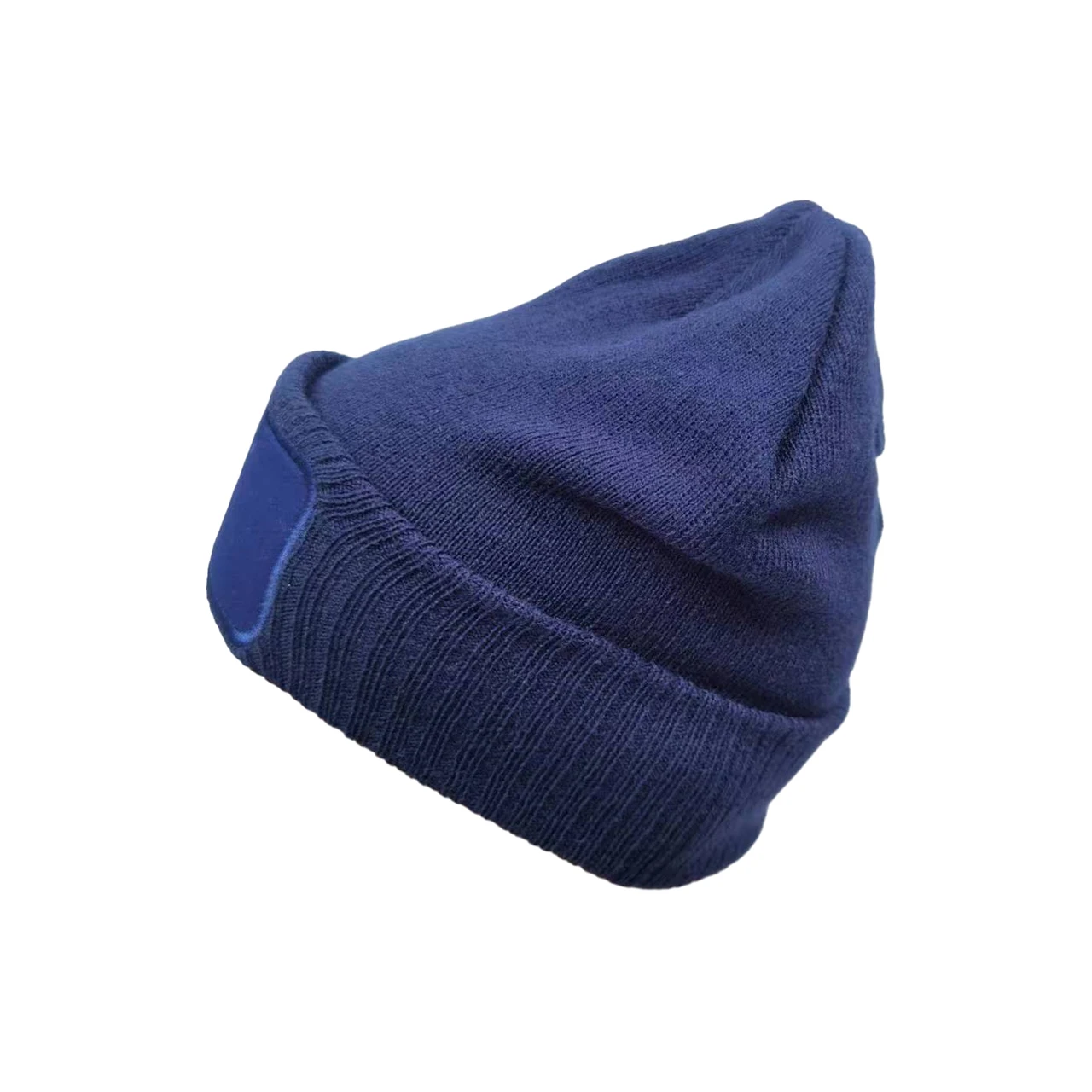 High Quality Unisex Winter Beanie Hat With Patch 100% Acrylic Knitted Beanie Custom Logo Label Y2K Style Cycling Daily