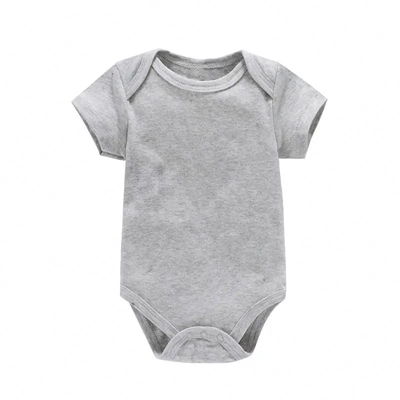 Newborn Clothes Spring Cute Soft Infant Baby Girl Jumpsuits and Rompers Long Short Sleeve Full Cartoon Unisex Plain 100% Cotton