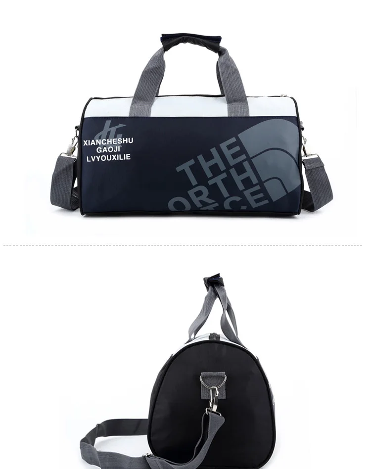 
sports bags black gym athletic custom gym bag oem 
