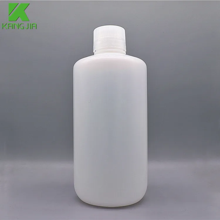 Laboratory Grade 1000 ML 1 L Standard Round Bottle Chemical Vials With Narrow Mouth Clinical Packing Strong practicality