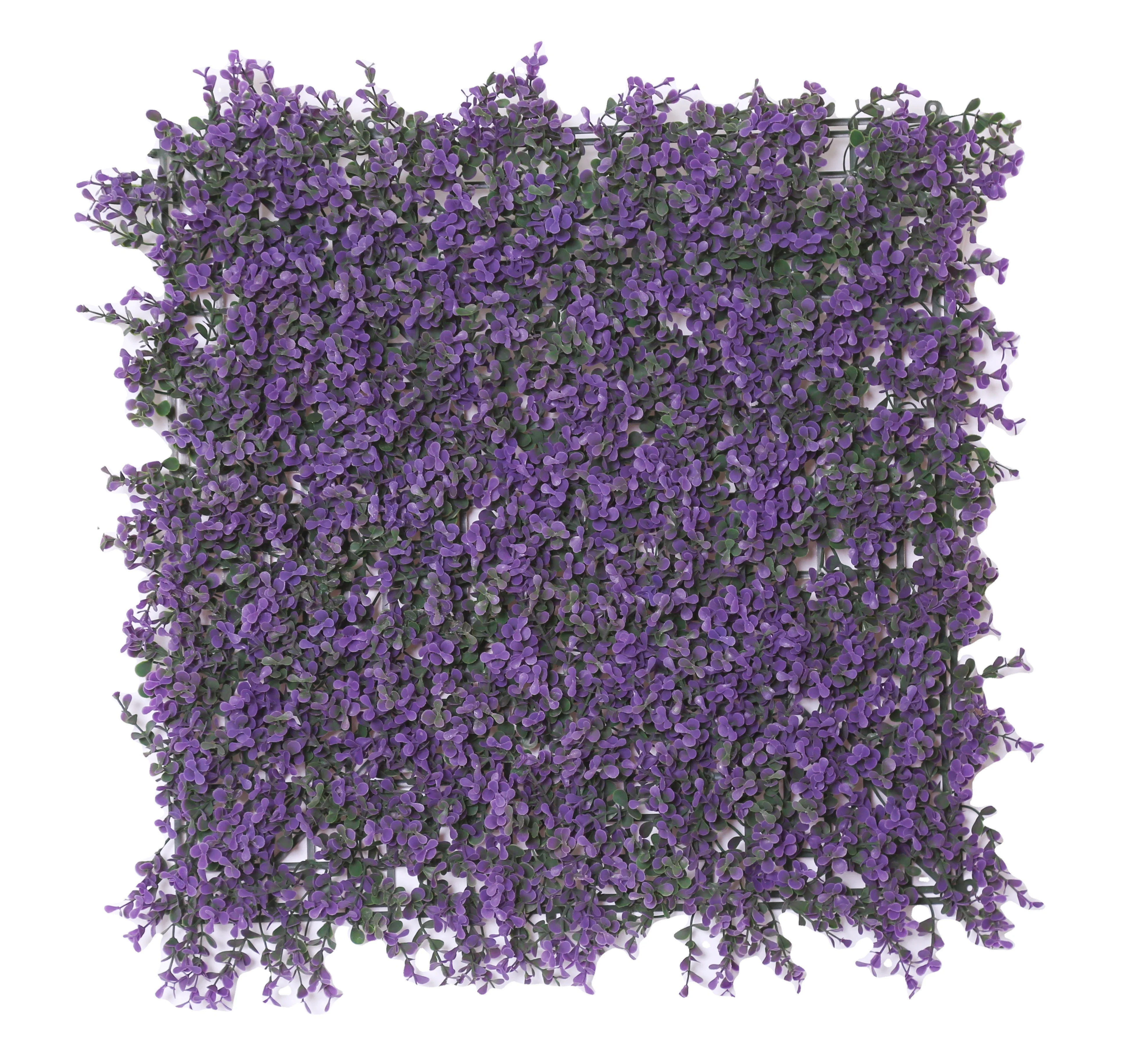 Outdoor Artificial Grass Wall Backdrop Panel Plastic Artificial Foliage Wall Green Wall for Garden or Lawn Artificial Flower