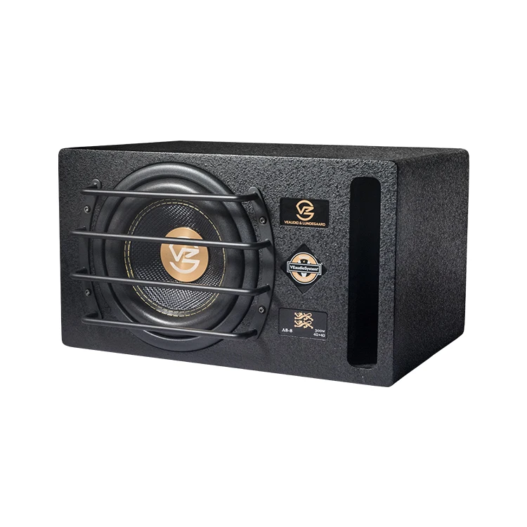 Professional car speaker RMS 300W 8 inch subwofer car  Passive subwoofer box 4ohms