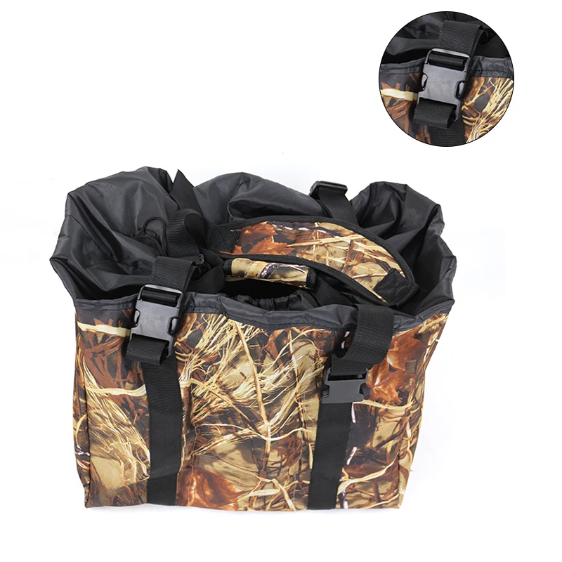 Camo Goose Decoy Slot Bag Hunting Duck Decoy Bag With 6 Slots Independetly