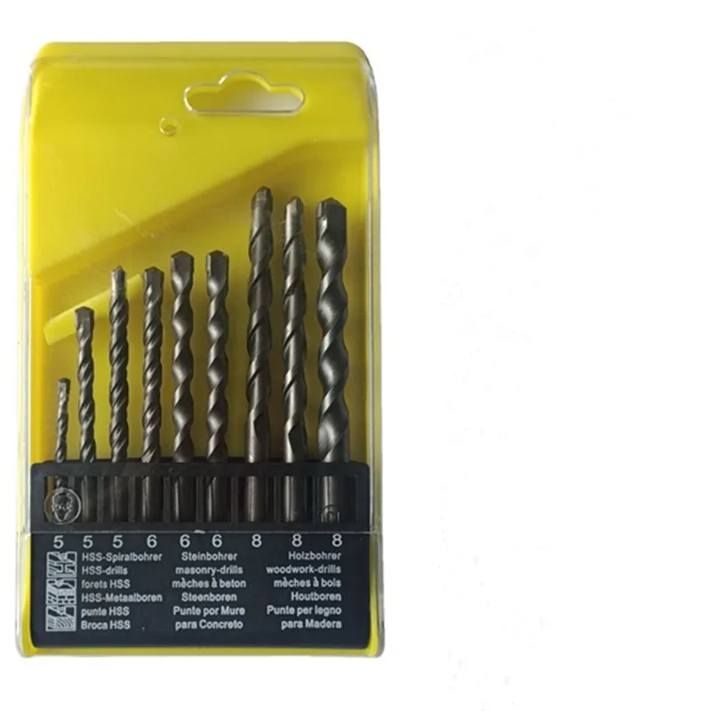 Jiangxi Jieda Tools wholesale top high quality concrete sds plus drill bits 9pcs set sds hammer drill bits