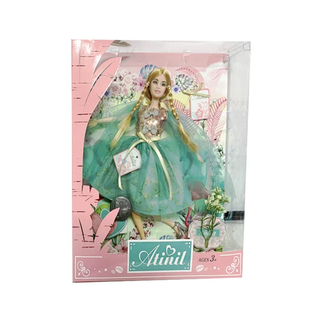 11 Inch Fashion Doll Princess American Beautiful Girl Doll With Movable Joint