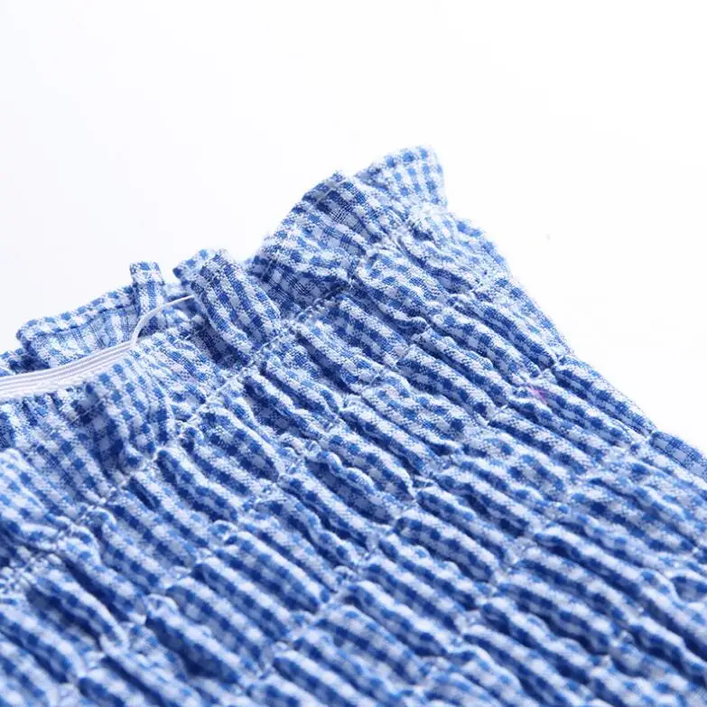 Elegant Ladies long flare sleeve off the shoulder women shirt blouse crop top shirts