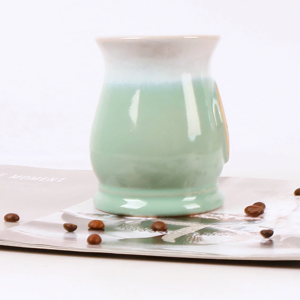 High Quality Custom Wholesale Big Coffee Large Ceramic Huge Beer Mug Fat Milk Coffee Long Mug For Office Home Bar restaurant use