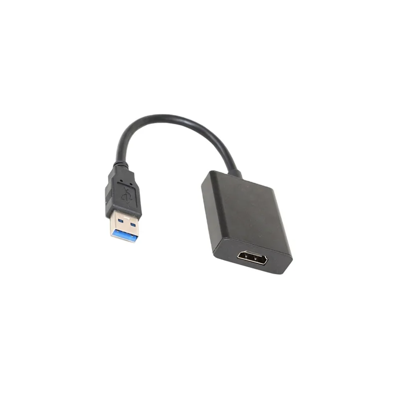  1080P USB 3 0 штекер-HDMI гнездо видео конвертер адаптер кабель для ноутбука HDTV
