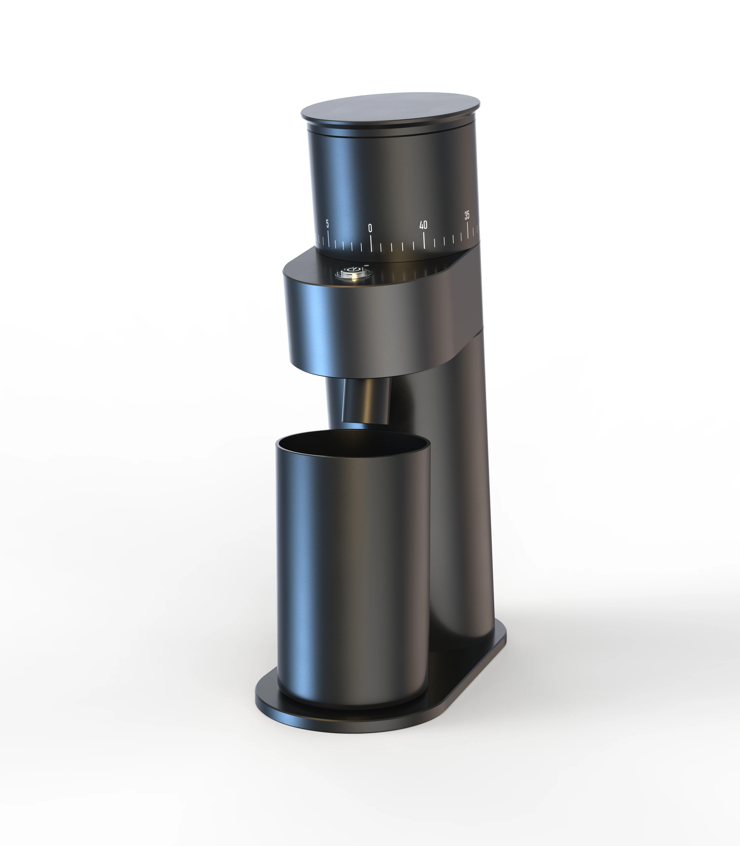 Electric adjustable coffee bean grinder one touch operation Espresso grinder for home use