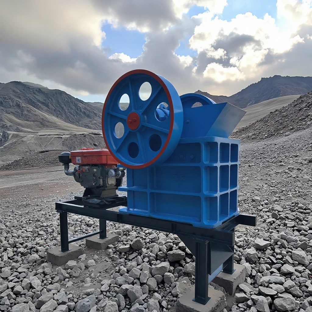 New Year activity PE400X600 mobile jaw crusher Mobile ore jaw crusher Rock crusher