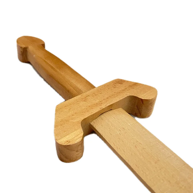 Chinese long sword high quality wooden Wushu sword fitness training