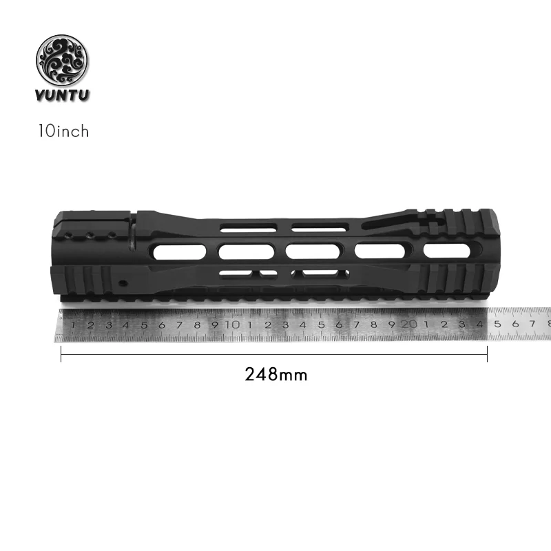 
M4 M LOK AR15 Free Floated Heavy Duty Handguard Picatinny Rail With Steel Barrel Nut accessories aluminum 6061 