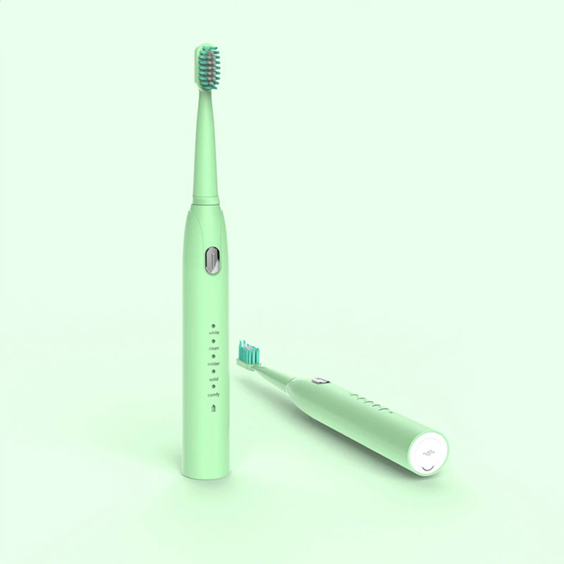 
Manufacturer 360 Degree Rechargeable Vibration Full Automatic Sonic Electric Toothbrush For Teeth Whitening 