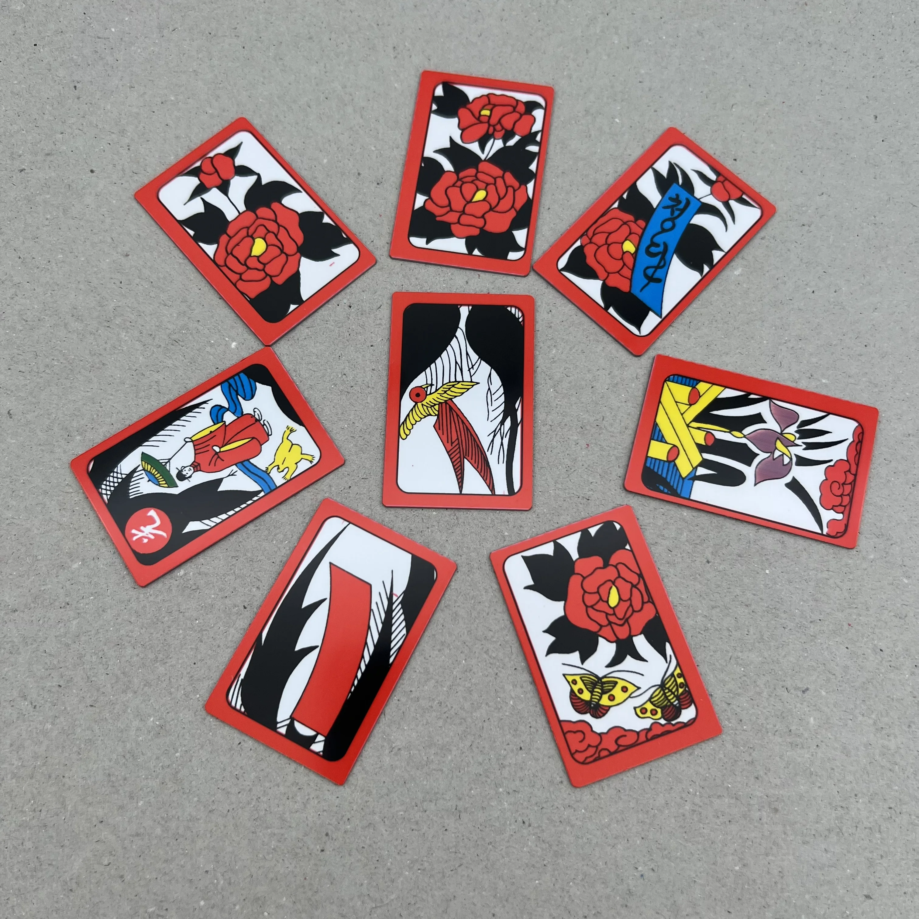 Custom card game manufacture plastic small cards waterproof playing cards