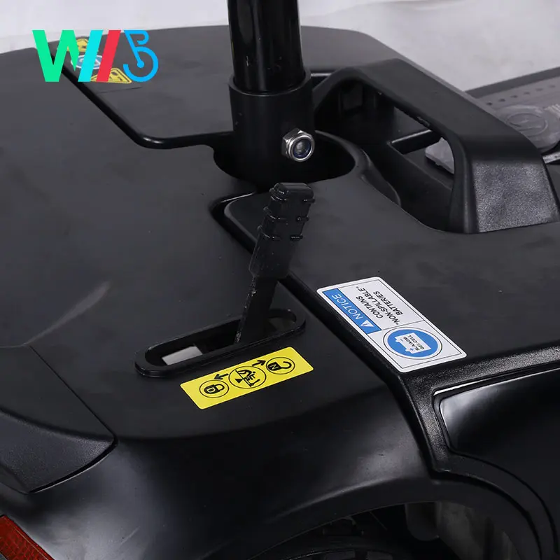 Легкий 48V/350W рама из алюминиевого сплава складной мощность мобильности инвалидов для пожилых людей двухколесные электрические скутеры с Е-скутер способный преодолевать