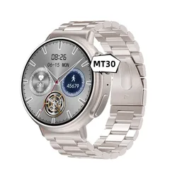 2023 Relojes inteligentes MT30 Round Smartwatch Series 8 NFC Touch Screen Smart Watches For Men Sport Tracker Bracelet