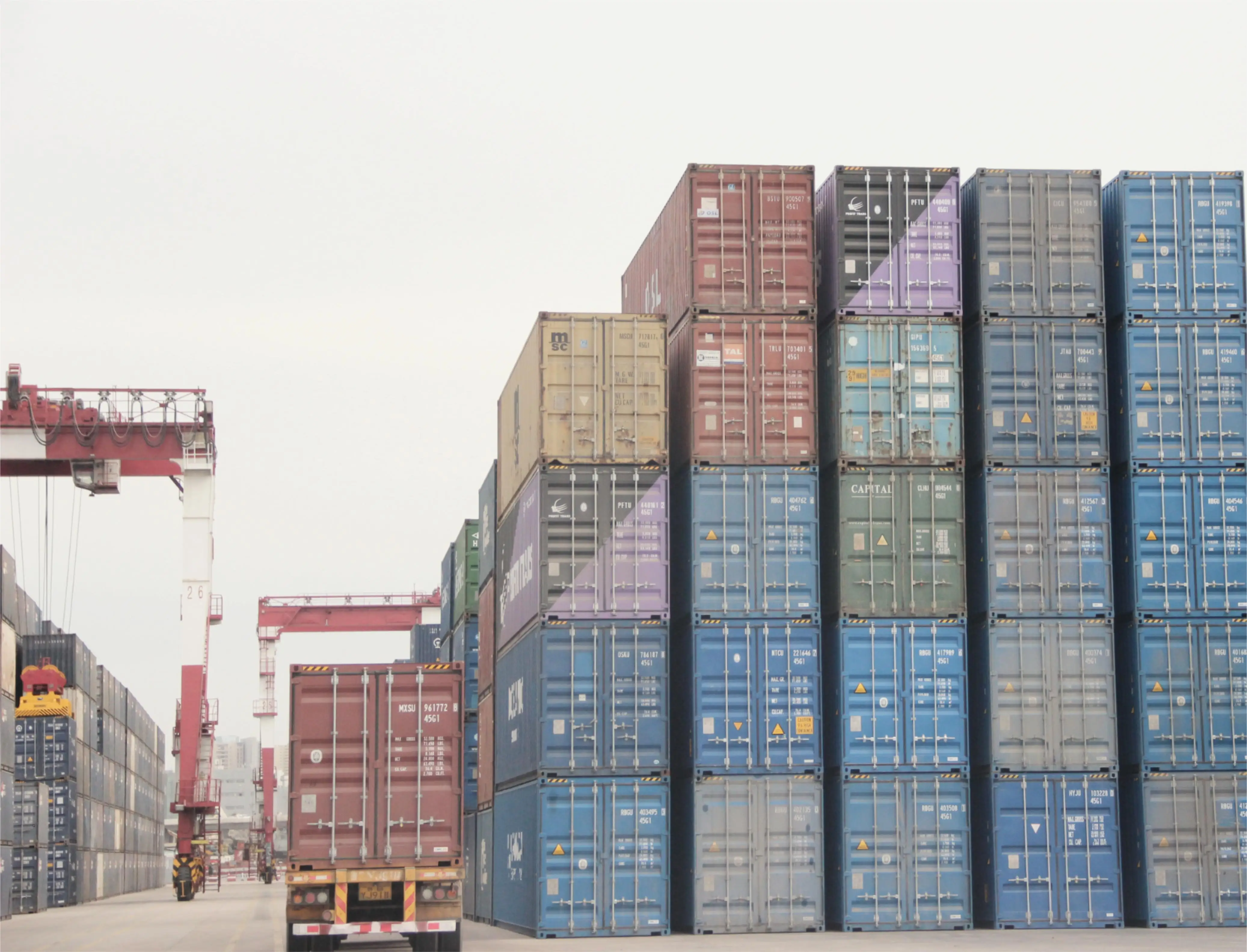 Rallway Transportation Container From Qingdao, Shandong, China To Russia