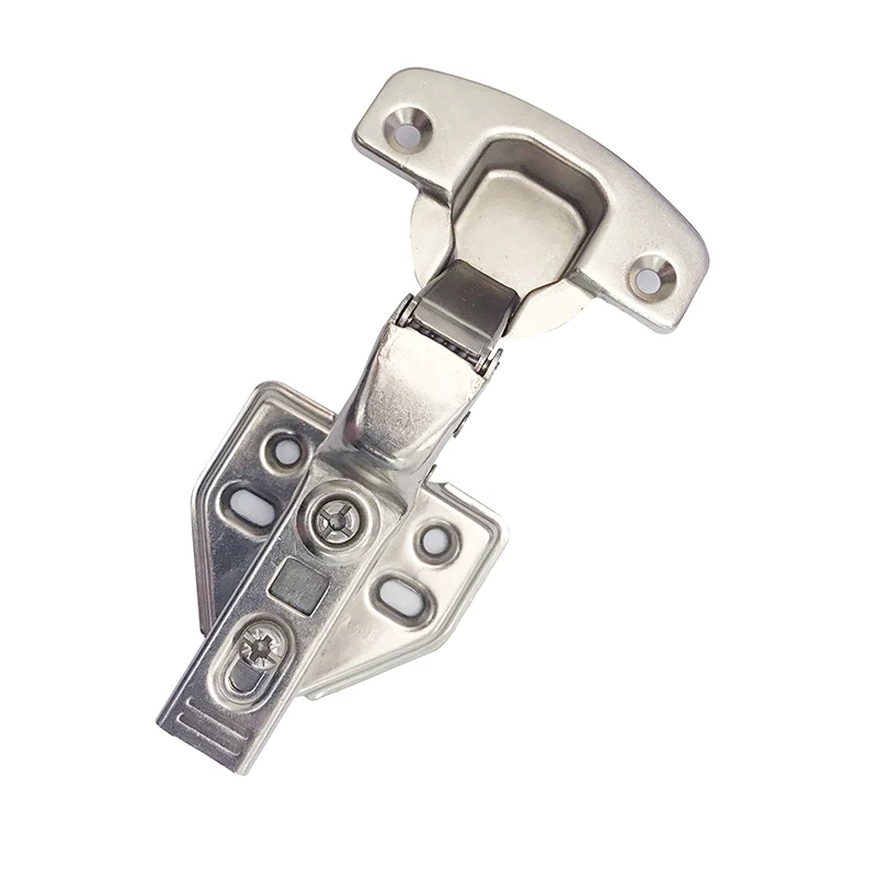 Metal Cupboard Door Full Overlay Hinge Hydraulic Cabinet Door Hinge Furniture Hardware Long Arm Hinge