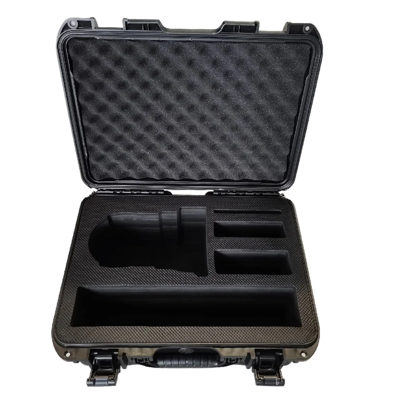  pp material IP67 hard plastic instrument carry tool case for electrical