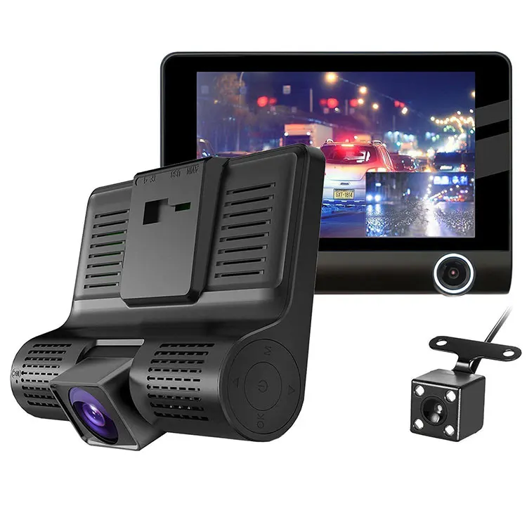 32G камера Full HD 1080P 4 дюймов Автомобильный видеорегистратор Dash Cam вождения безопасности рекордер g-сенсор