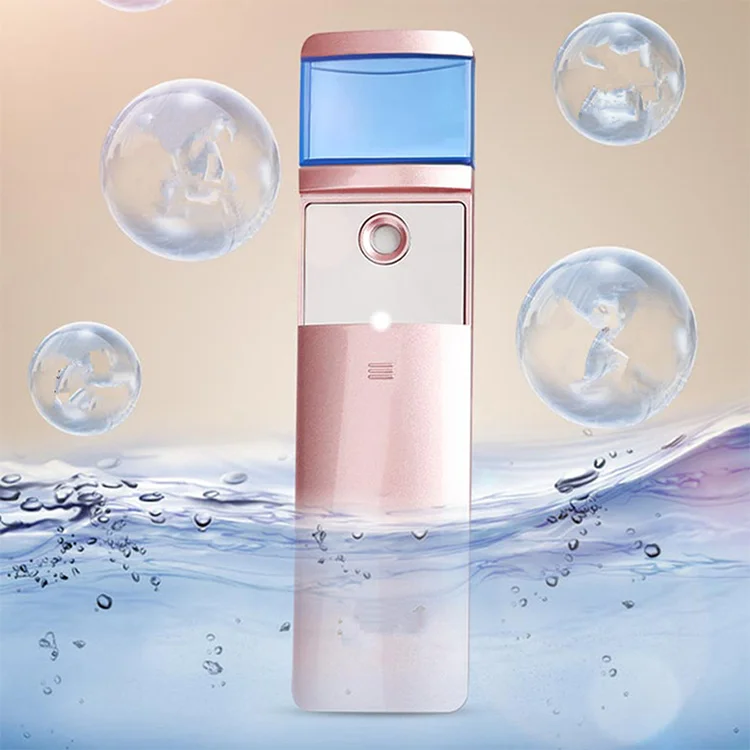 High Quality Electric Nano Mist Spray Facial Steamer Ready to Ship Handy Facial Hydrating Professional nano mist spray (1600057644627)