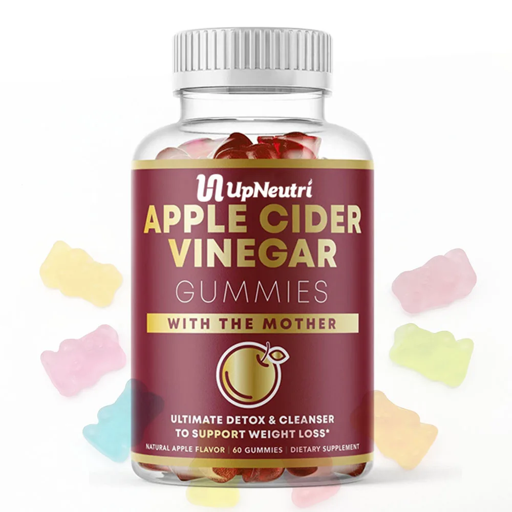 Factory direct OEM weight loss slimming vitamins apple cider vinegar gummies for DETOX and Fat Burner