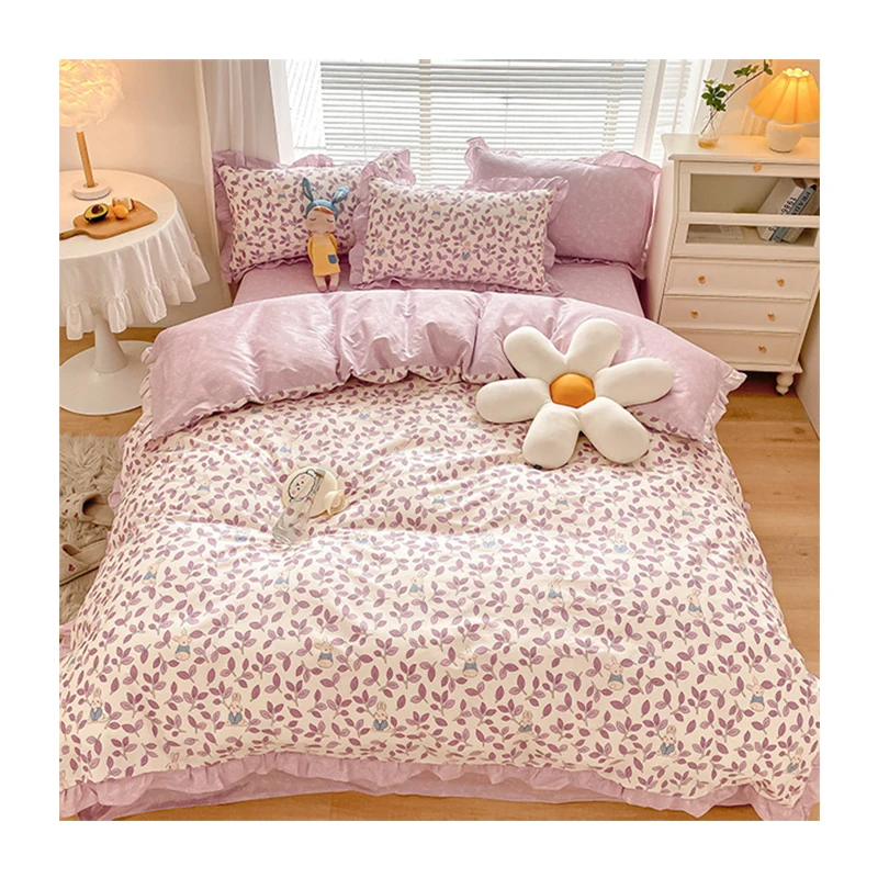Most Popular Bedding Set Kids Hemp Bed Sheets Egyptian Cotton Bedding Sheet