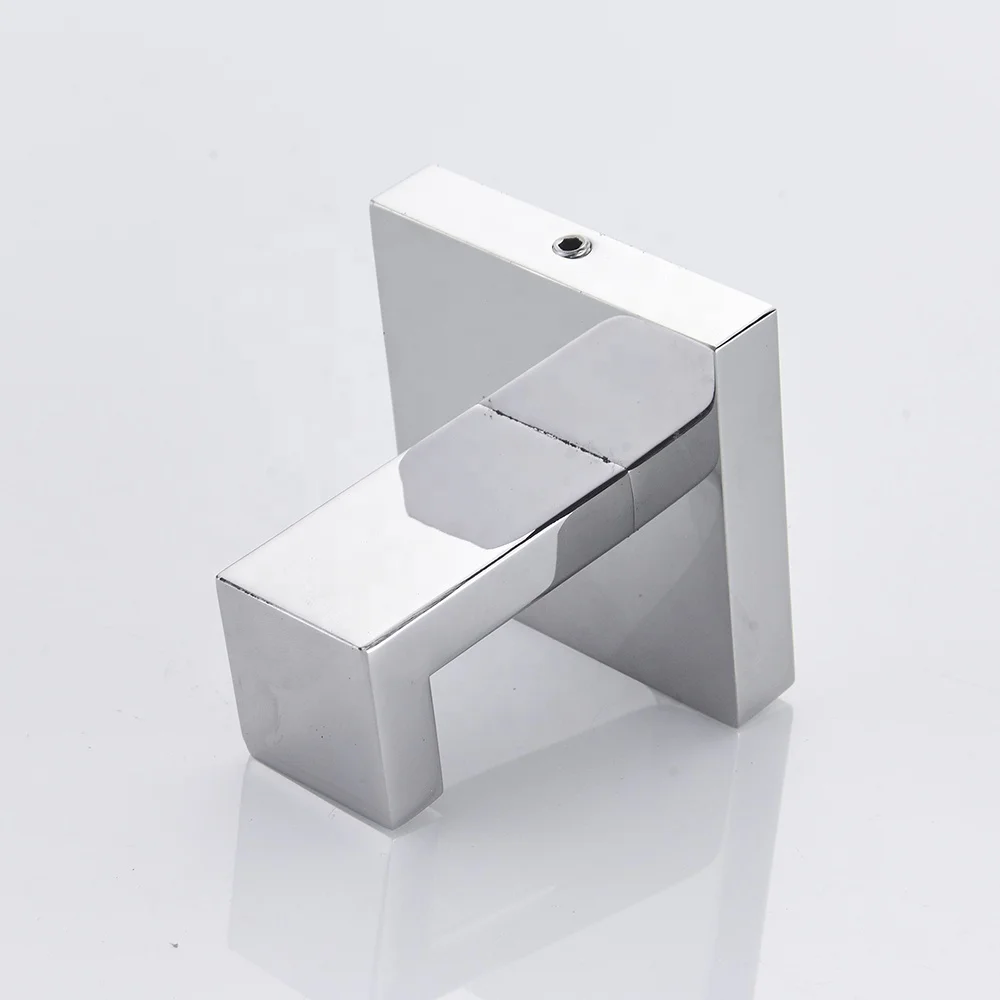 High Quality Stainless Steel Hotel Bathroom Robe Hook Bathroom Accessories Set Clothes Towel Hanging Hooks