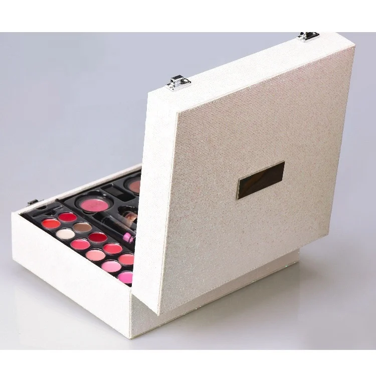 
Personalized Full Big Professional Beauty Cosmetics kit All In One light up Makeup gift Set 