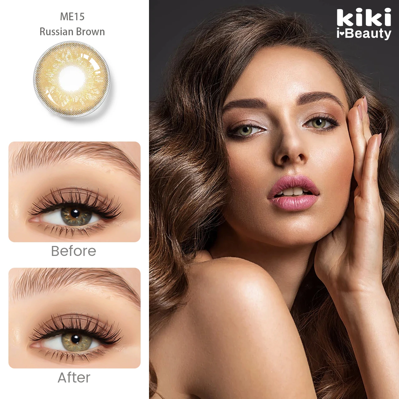 OEM russian series contact lens cheap 1 year natural looking candy eye contacts