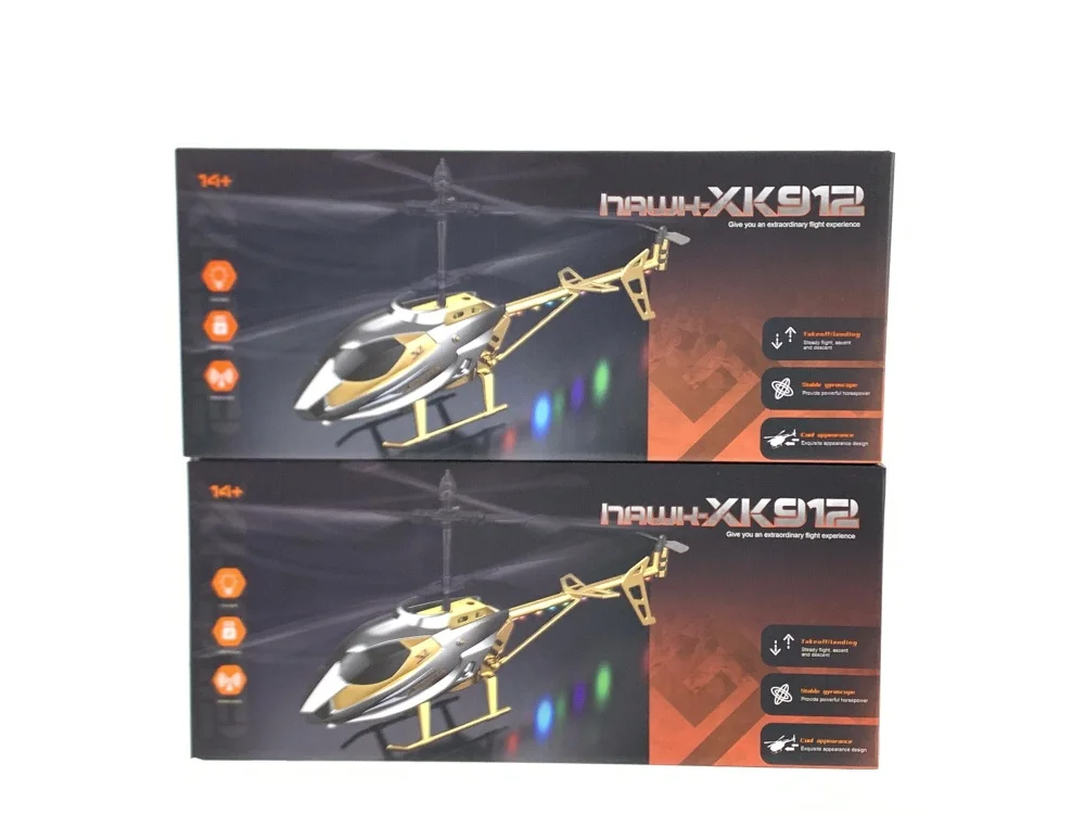 Hot sale RC helicopter 2.5 channels RC helicopter (two colors) English sealed color box