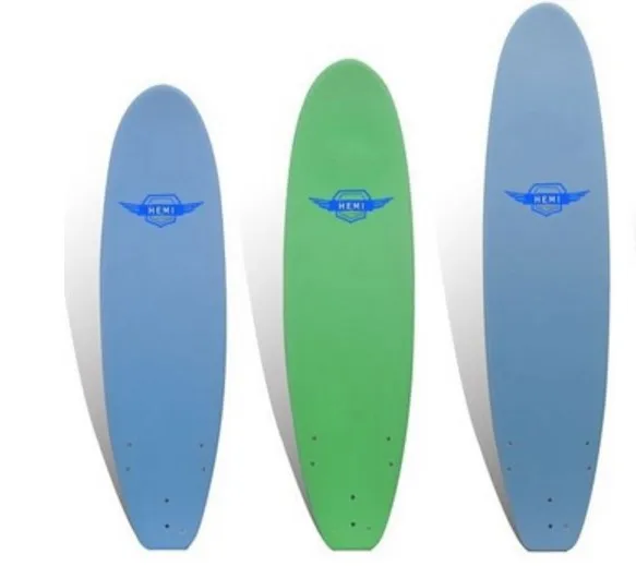 
IXPE soft top surfboard long board for surfing HDPE surfboard 