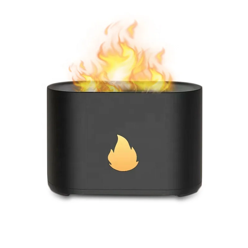 Новое поступление 200 мл распылитель пламени увлажнитель Ультразвуковой USB огонь эфирное масло