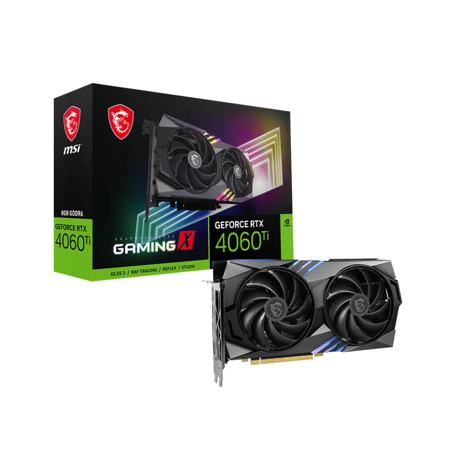 New Gaming Graphics Card MSI RTX 4060 Ti GAMING X 8G For Gaming Desktop 4060 ti GPU