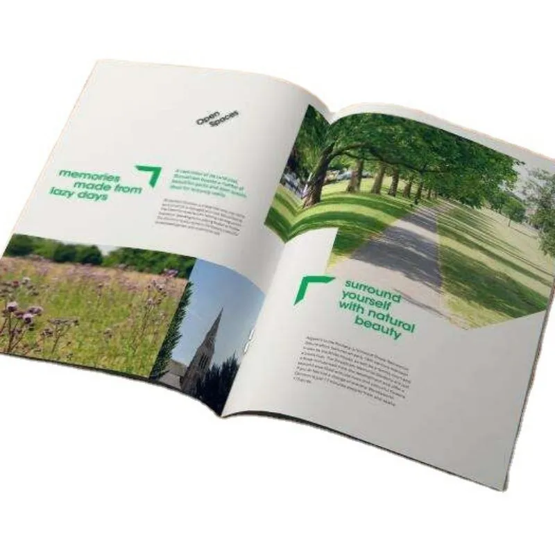 digital offset spot uv cheap jewelry product catalog A3 A4 A5 flyer poster trifold brochure printing service