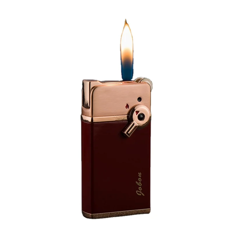 Windproof Double Flame Soft/ Jet Switchable Lighter for