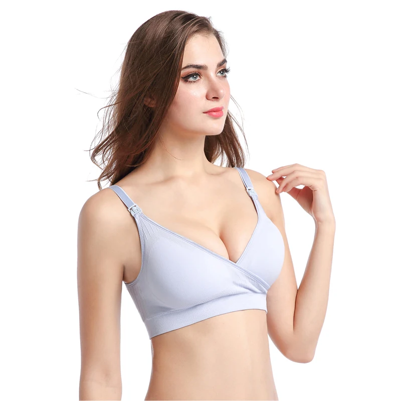 Good Quality Wholesale Cotton Seamless Nursing Bra