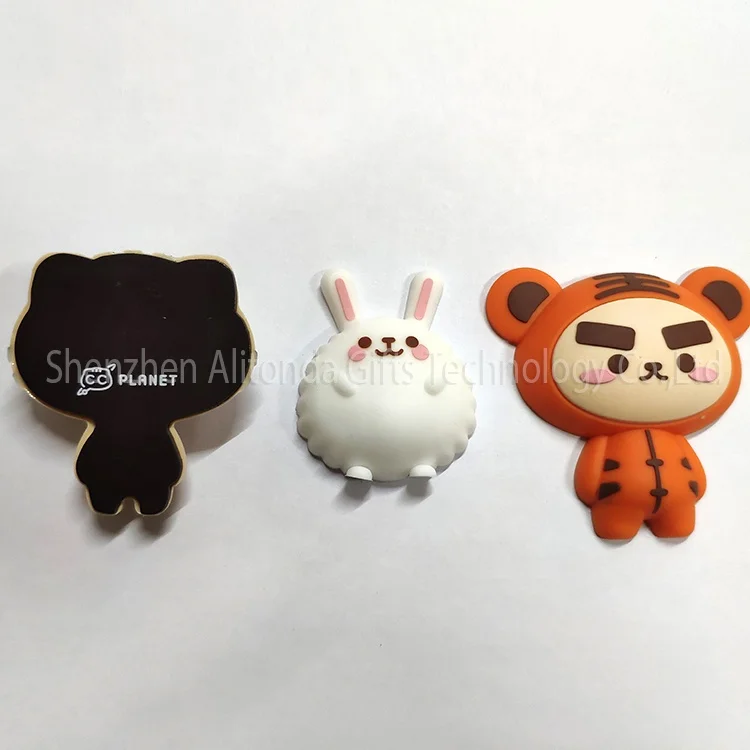 Promotional household gifts custom cute 3d cartoon fridge magnet custom logo shape design fridge magnet