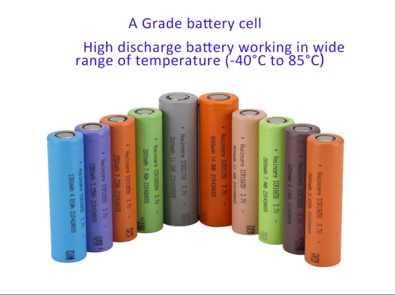 18650 lithium battery rechargeable battery lithium cell  3.6V 3200mah high capacity 18650 for power tools