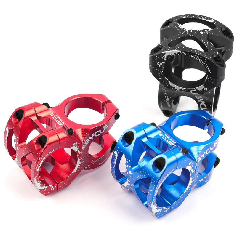 Lebycle Mtb Mountain Road Bike Bicycle Stem Bicycle Handlebar Stem Bike Parts Stem  31.8mm 35mm Mountain Bicycle