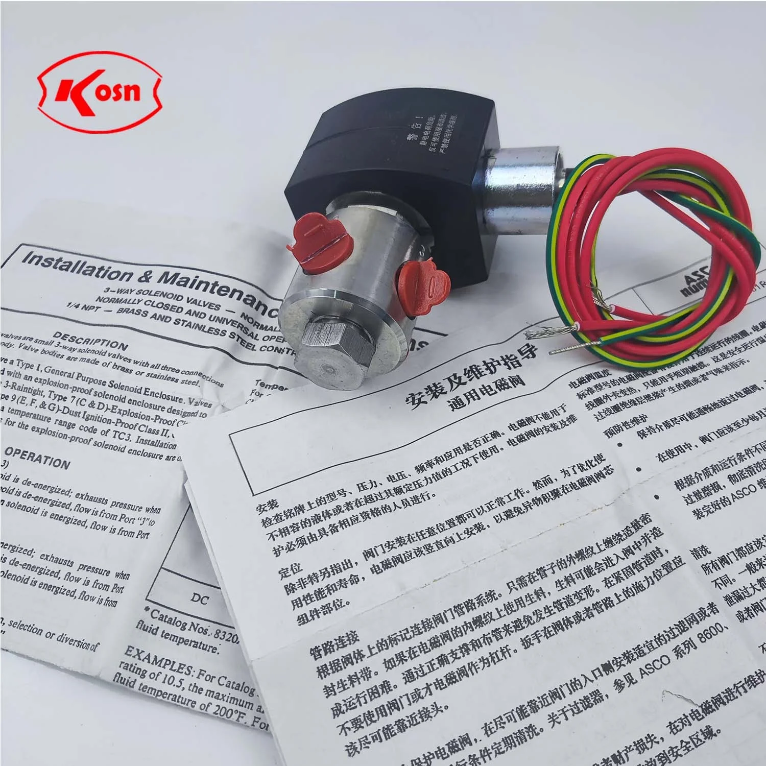 Best Price! ASCO EF8320G203 Solenoid valve  best price parker red hart control hydraulic pneumatic switch for air&gas