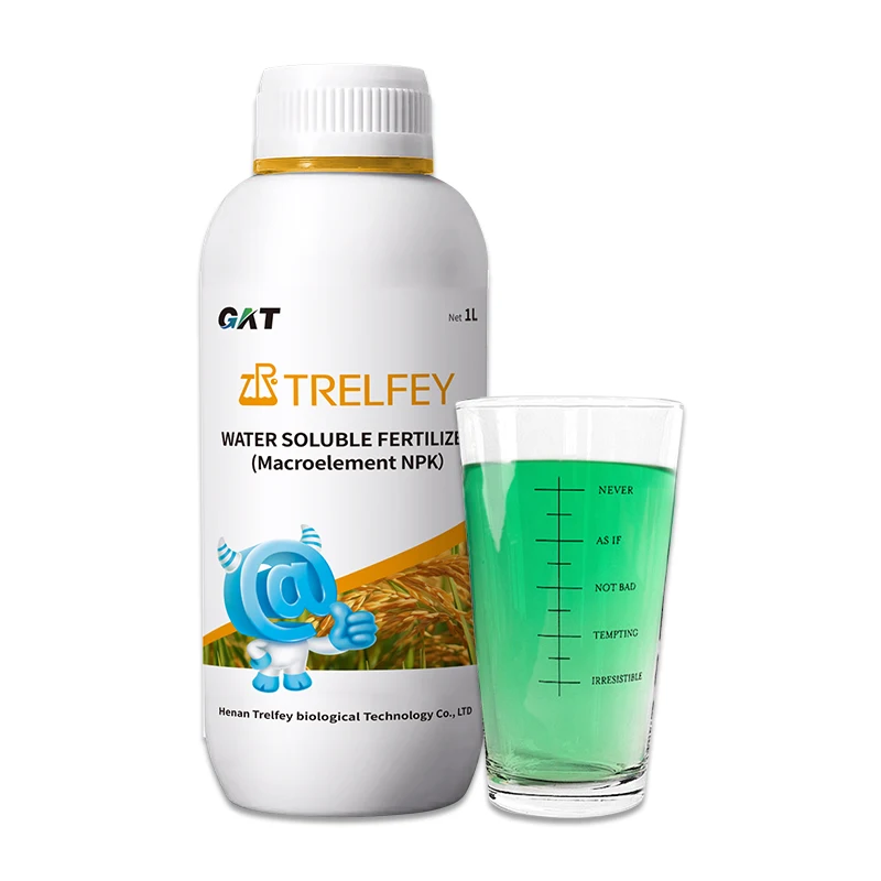 Premium Complete Macroelement Liquid NPK Fertilizer Corn Wheat Foliar Spraying