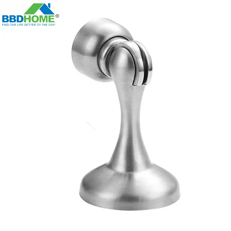 BBDHOME High quality stainless steel windproof silent indoor door anti-collision strong magnet Door stopper