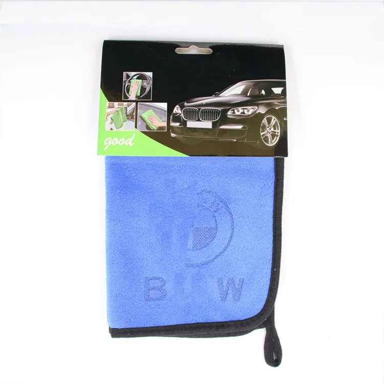 280 Gsm White Luxury Micro Fiber Big Micro Fiber Wash Cleaning Detailing Car Drying Towel
