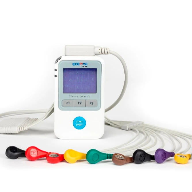 
ECGMAC 3/12 channel dynamic ECG holter monitor ECG Holter recorder analysis system 