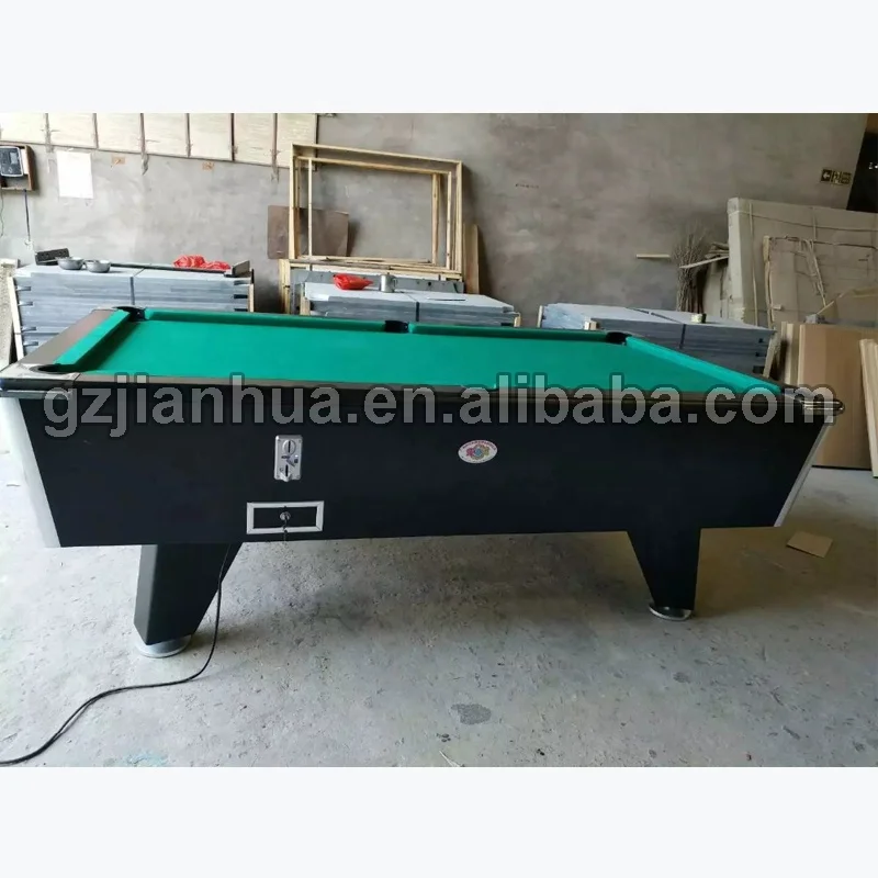 7ft/8ft Coin Operatd Slate Pool Table