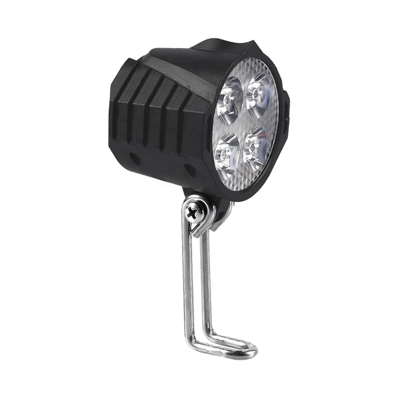 EMC,CE/Rosh CE Aprooval  ebike light 3w 12v-80v  with horn for MTB/City bike/Fat bike